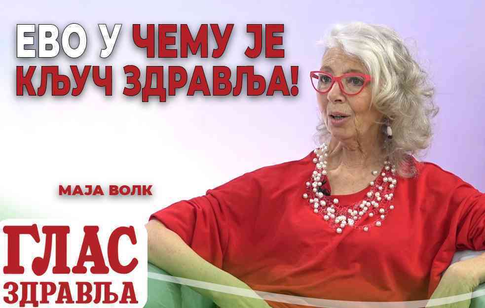 <span style='color:red;'><b>MAJA VOLK</b></span> OTKRIVA TAJNU: Evo u čemu je ključ zdravlja! (VIDEO)